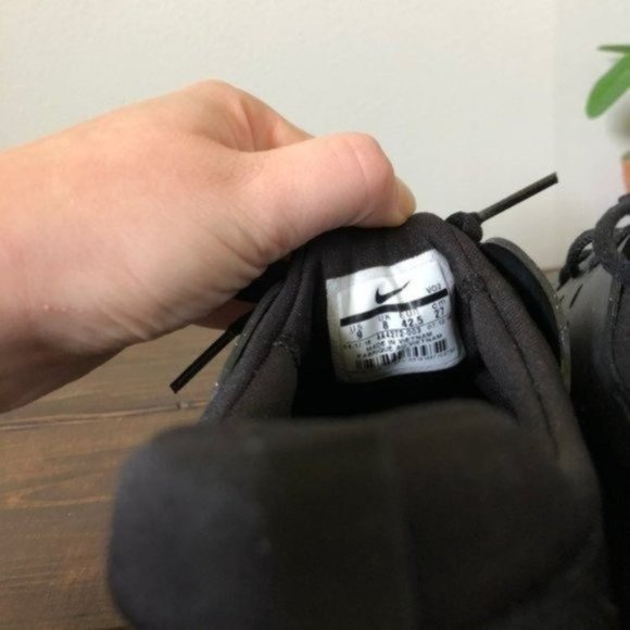 NEW Nike nyjah skateboard shoes blk size 9 - Picture 2 of 12